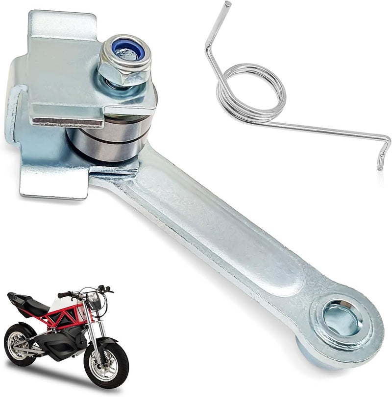 Pleoos Chain Tensioner Adjuster with Spring Nut Kit Compatible with Dirt Rocket RSF650 Electric Mini Dirt Sport Bike & Razor MX500 MX650 SX500 - Image 1